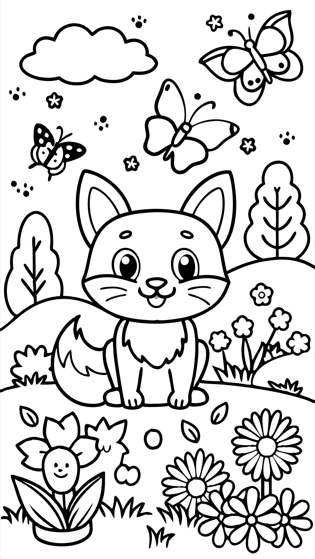 coloring pages for kids free printables